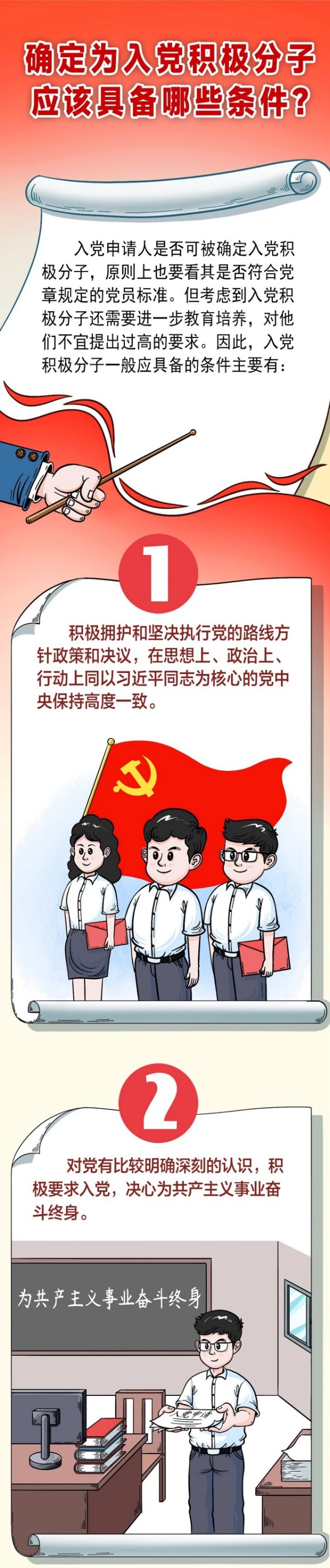 黨建課堂 | 第3期： 入黨積極分子的標準出爐，你符合幾條？