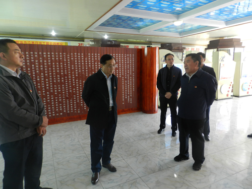 市委常委、宣傳部部長名樹偉到公司調(diào)研指導工作