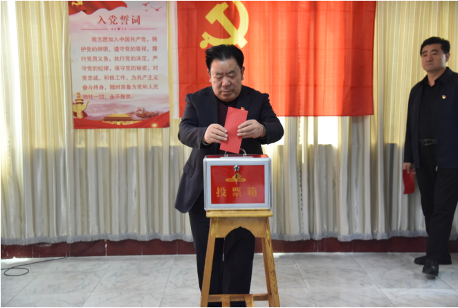 公司召開新黨員入黨宣誓儀式、黨員發(fā)展對象、入黨積極分子“雙推”會議