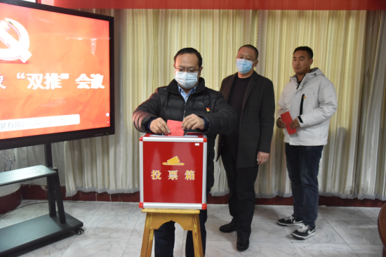公司召開黨員發(fā)展對象、入黨積極分子 “雙推”會議