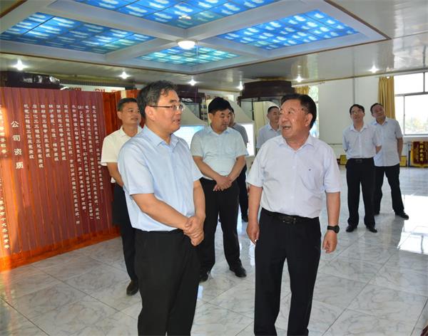 肥城市委副書記、市長(zhǎng)展延安一行 蒞臨公司調(diào)研指導(dǎo)工作