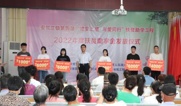 公司持續(xù)愛心助學(xué) 培育建安明日之星.