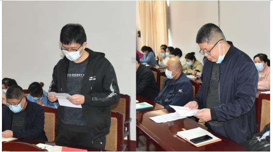 公司召開黨員發(fā)展對象、入黨積極分子 “雙推”會議.