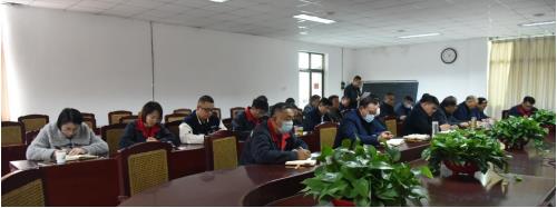 公司召開討論預(yù)備黨員轉(zhuǎn)正支部大會(huì)