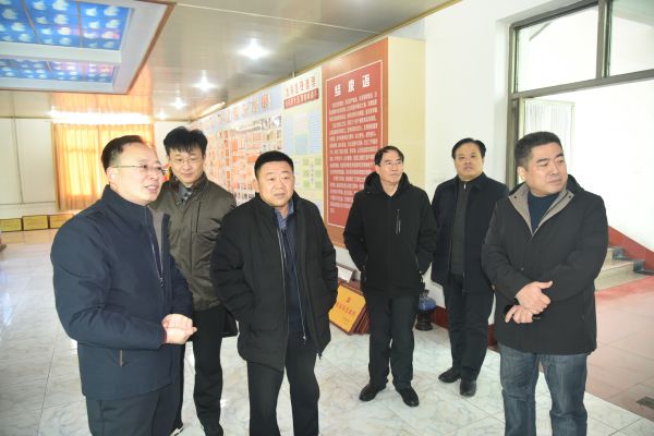 肥城市財(cái)政局黨組書記、局長(zhǎng)趙衍軍蒞臨公司 調(diào)研指導(dǎo)工作