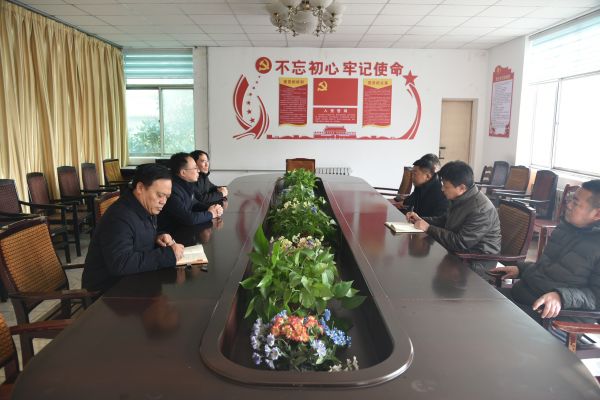 肥城市財(cái)政局黨組書記、局長(zhǎng)趙衍軍蒞臨公司 調(diào)研指導(dǎo)工作