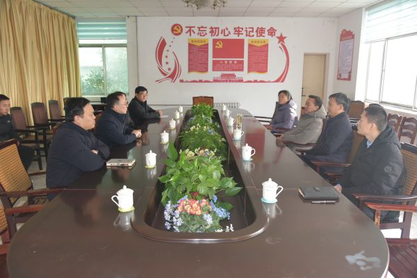 肥城市委常委、宣傳部部長(zhǎng)步文蒞臨公司調(diào)研指導(dǎo)工作
