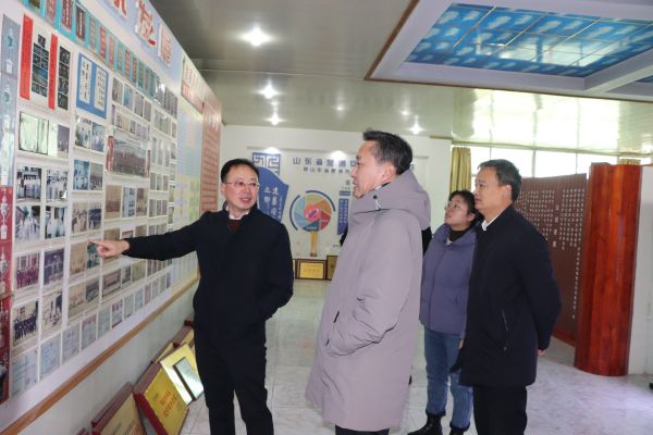 肥城市委常委、宣傳部部長(zhǎng)步文蒞臨公司調(diào)研指導(dǎo)工作